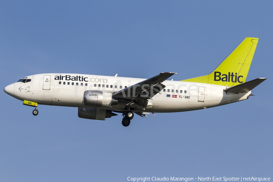airBaltic Boeing 737-53S (YL-BBE) | Photo 97463