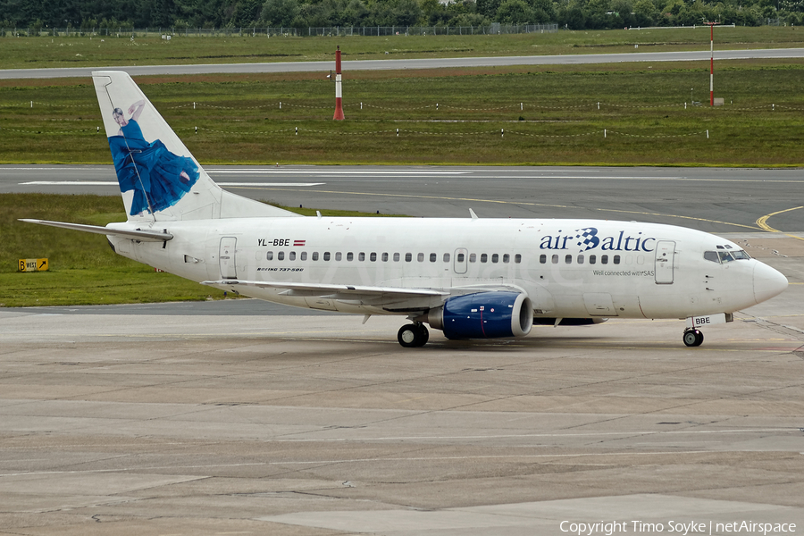 airBaltic Boeing 737-53S (YL-BBE) | Photo 324682