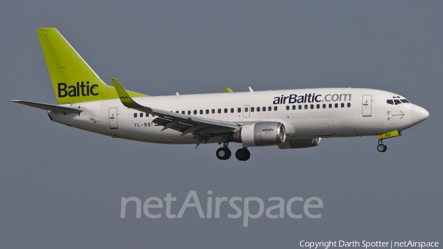 airBaltic Boeing 737-33A (YL-BBI) | Photo 230775