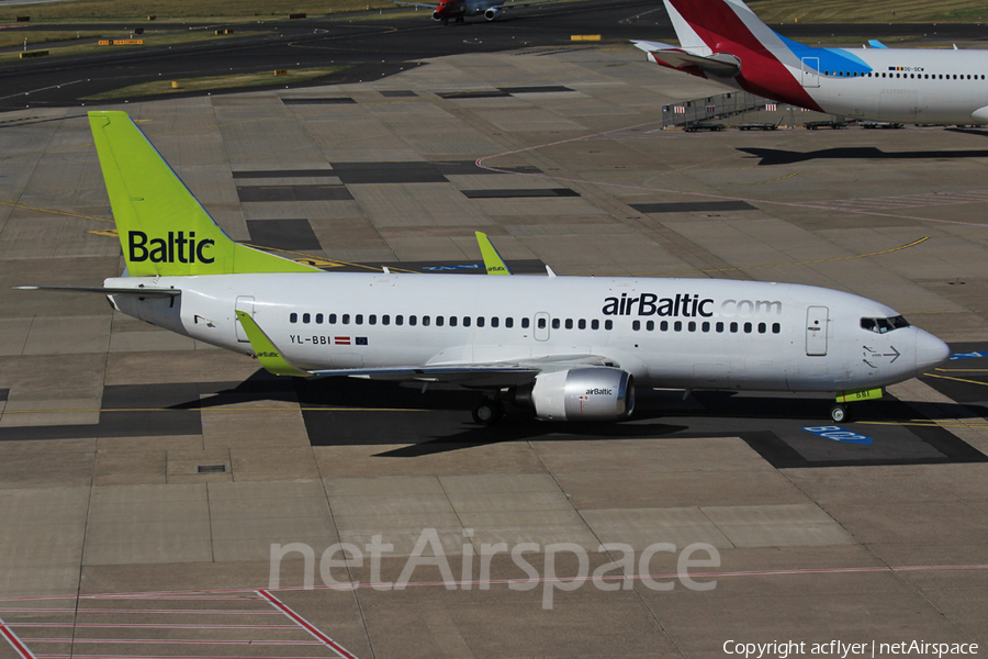 airBaltic Boeing 737-33A (YL-BBI) | Photo 343472