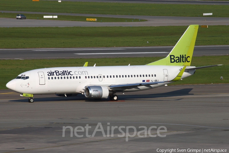 airBaltic Boeing 737-36Q (YL-BBJ) | Photo 12014