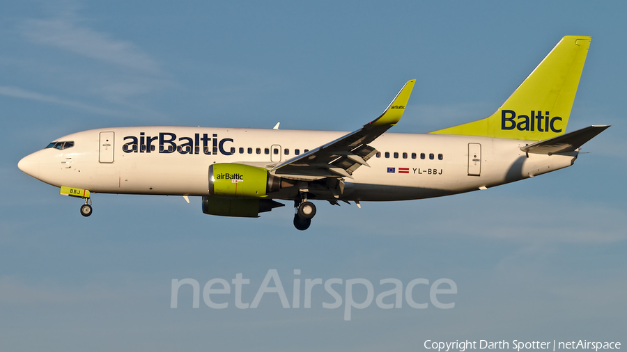 airBaltic Boeing 737-36Q (YL-BBJ) | Photo 359110