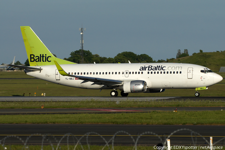 airBaltic Boeing 737-36Q (YL-BBJ) | Photo 275603