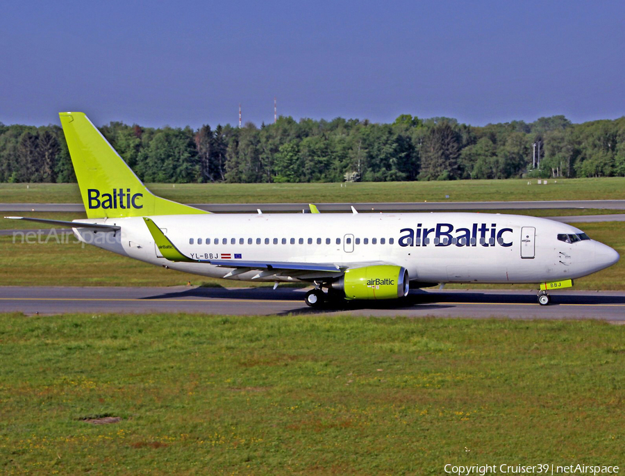 airBaltic Boeing 737-36Q (YL-BBJ) | Photo 360117