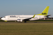 airBaltic Boeing 737-33V (YL-BBL) at  Amsterdam - Schiphol, Netherlands