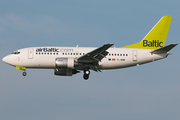airBaltic Boeing 737-522 (YL-BBM) at  Amsterdam - Schiphol, Netherlands