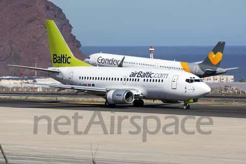 airBaltic Boeing 737-522 (YL-BBM) at  Tenerife Sur - Reina Sofia, Spain