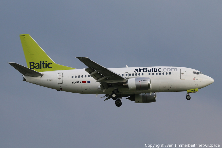 airBaltic Boeing 737-522 (YL-BBN) | Photo 116627