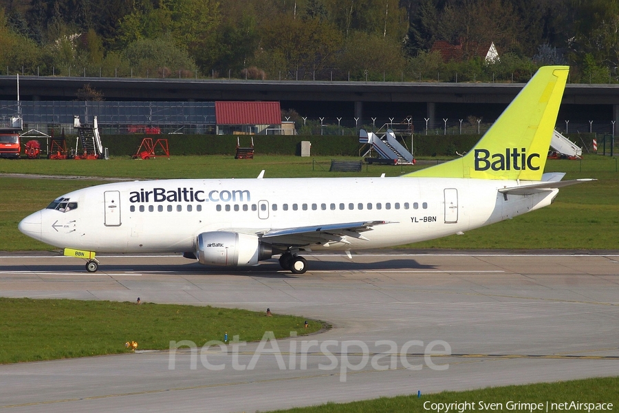 airBaltic Boeing 737-522 (YL-BBN) | Photo 15390