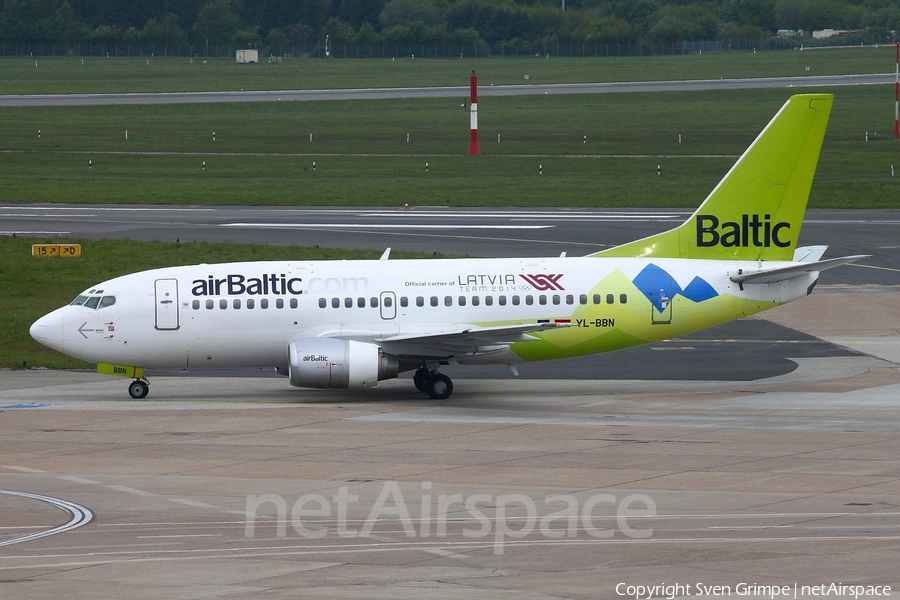 airBaltic Boeing 737-522 (YL-BBN) | Photo 46778