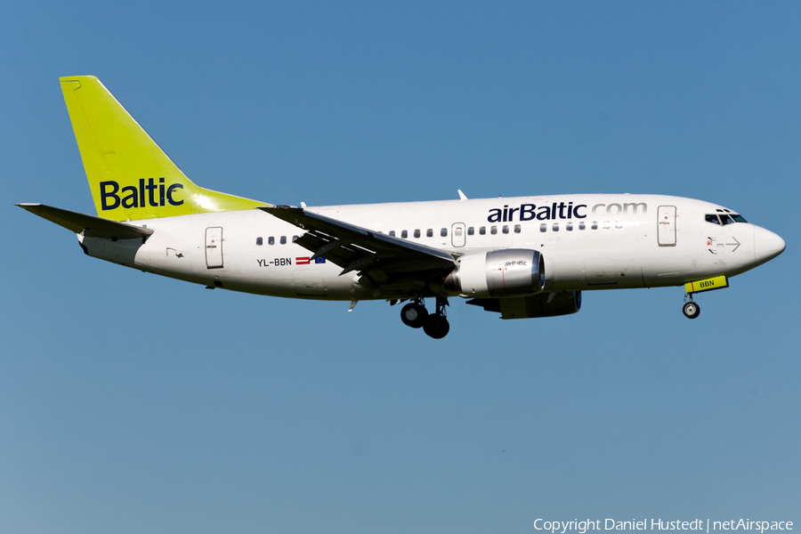 airBaltic Boeing 737-522 (YL-BBN) | Photo 479506