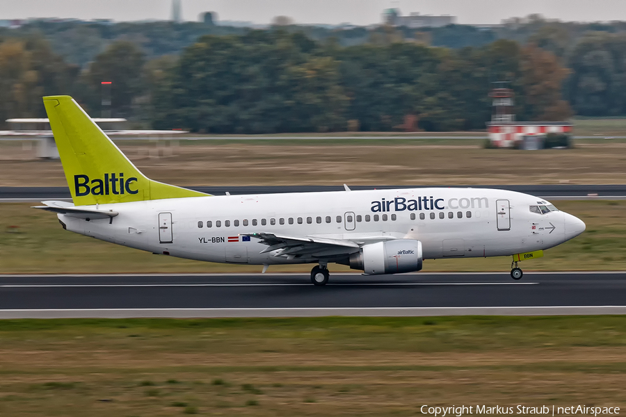 airBaltic Boeing 737-522 (YL-BBN) | Photo 228891
