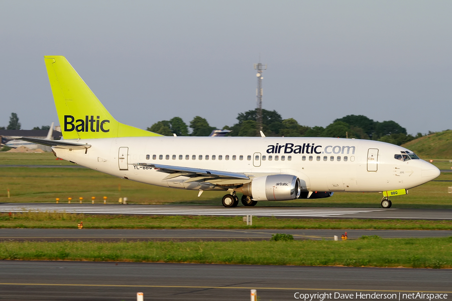airBaltic Boeing 737-522 (YL-BBQ) | Photo 4610