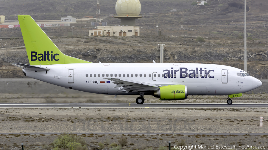 airBaltic Boeing 737-522 (YL-BBQ) | Photo 346512