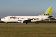 airBaltic Boeing 737-31S (YL-BBR) at  Amsterdam - Schiphol, Netherlands