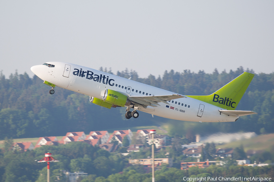 airBaltic Boeing 737-31S (YL-BBR) | Photo 244549