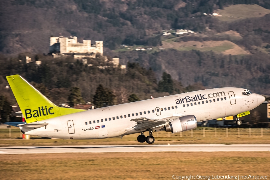 airBaltic Boeing 737-31S (YL-BBS) | Photo 97506