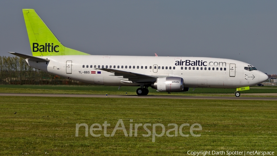 airBaltic Boeing 737-31S (YL-BBS) | Photo 235951
