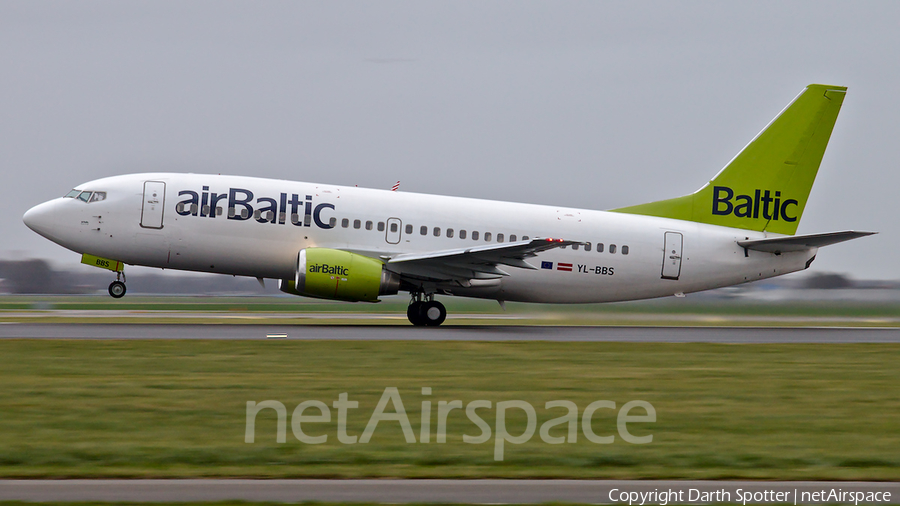 airBaltic Boeing 737-31S (YL-BBS) | Photo 357198