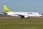airBaltic Boeing 737-31S (YL-BBS) at  Amsterdam - Schiphol, Netherlands