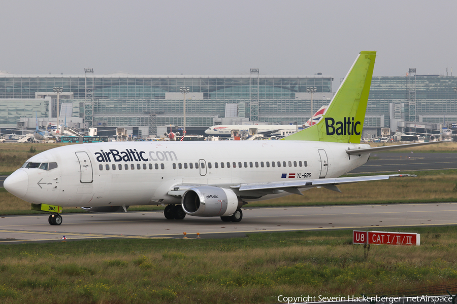 airBaltic Boeing 737-31S (YL-BBS) | Photo 184492