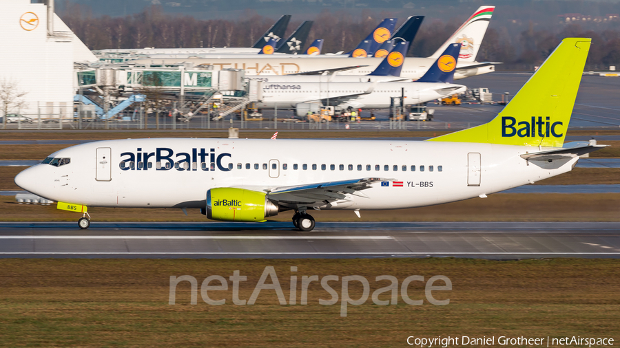 airBaltic Boeing 737-31S (YL-BBS) | Photo 288520
