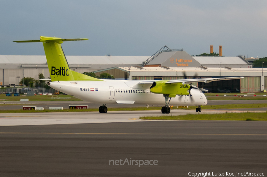 airBaltic Bombardier DHC-8-402Q (YL-BBT) | Photo 378120
