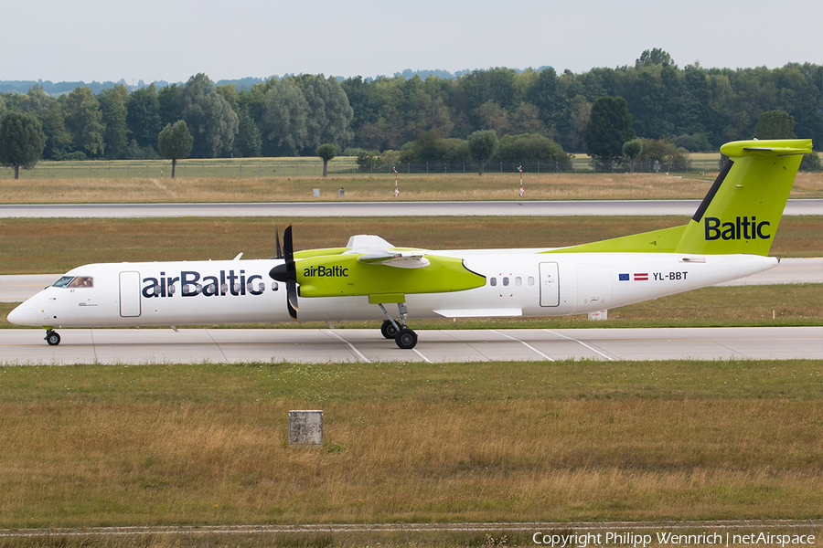 airBaltic Bombardier DHC-8-402Q (YL-BBT) | Photo 195103