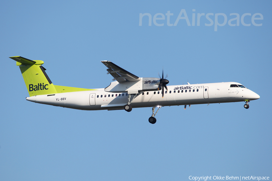 airBaltic Bombardier DHC-8-402Q (YL-BBV) | Photo 71905