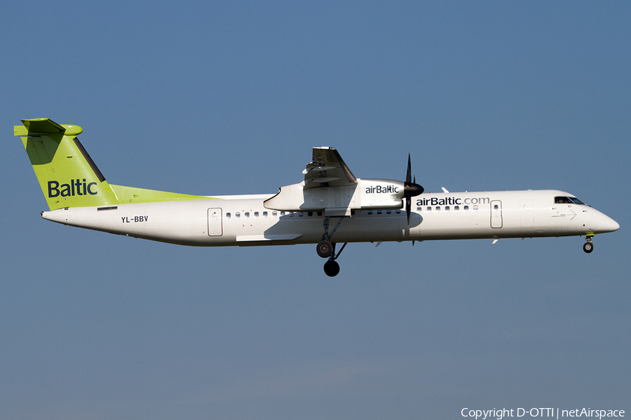 airBaltic Bombardier DHC-8-402Q (YL-BBV) | Photo 527039