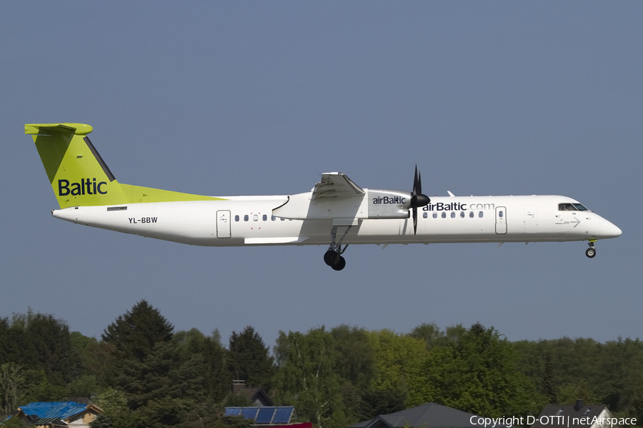 airBaltic Bombardier DHC-8-402Q (YL-BBW) | Photo 436425