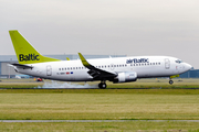 airBaltic Boeing 737-36Q (YL-BBX) at  Amsterdam - Schiphol, Netherlands