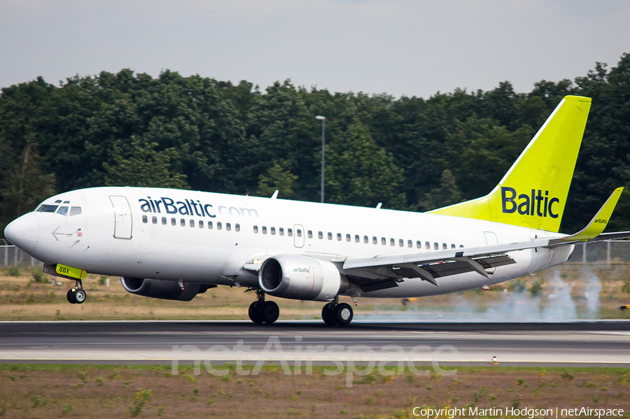 airBaltic Boeing 737-36Q (YL-BBX) | Photo 54563