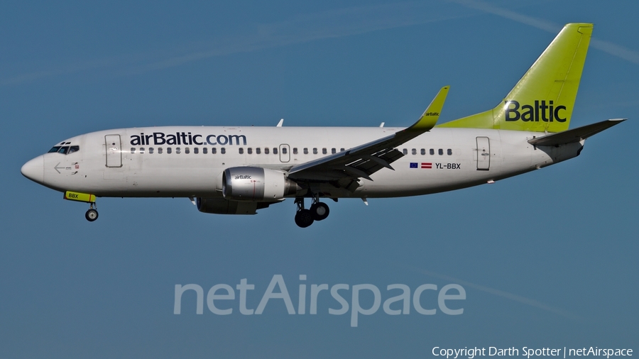 airBaltic Boeing 737-36Q (YL-BBX) | Photo 235953