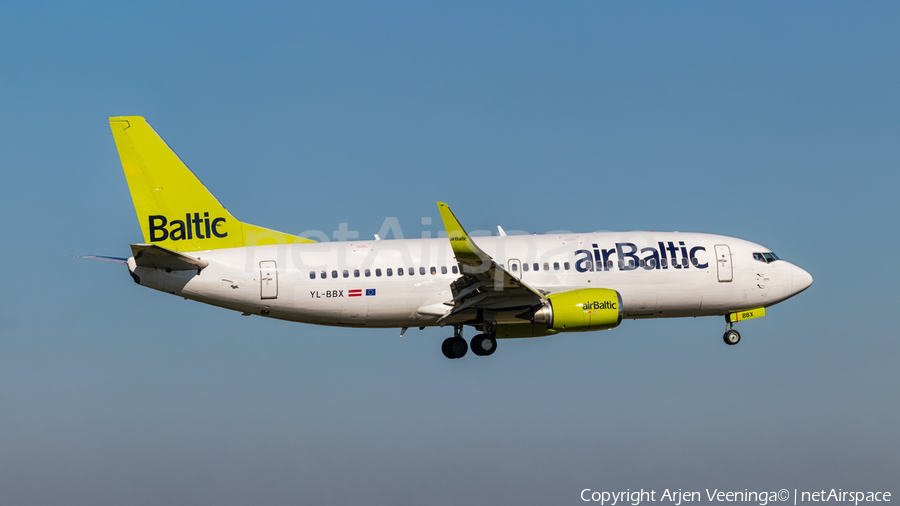 airBaltic Boeing 737-36Q (YL-BBX) | Photo 281980