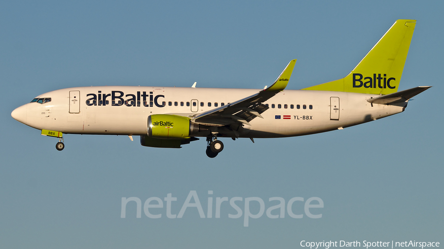 airBaltic Boeing 737-36Q (YL-BBX) | Photo 359111