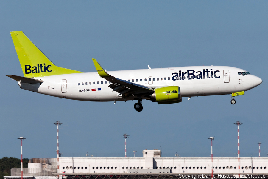 airBaltic Boeing 737-36Q (YL-BBX) | Photo 476679