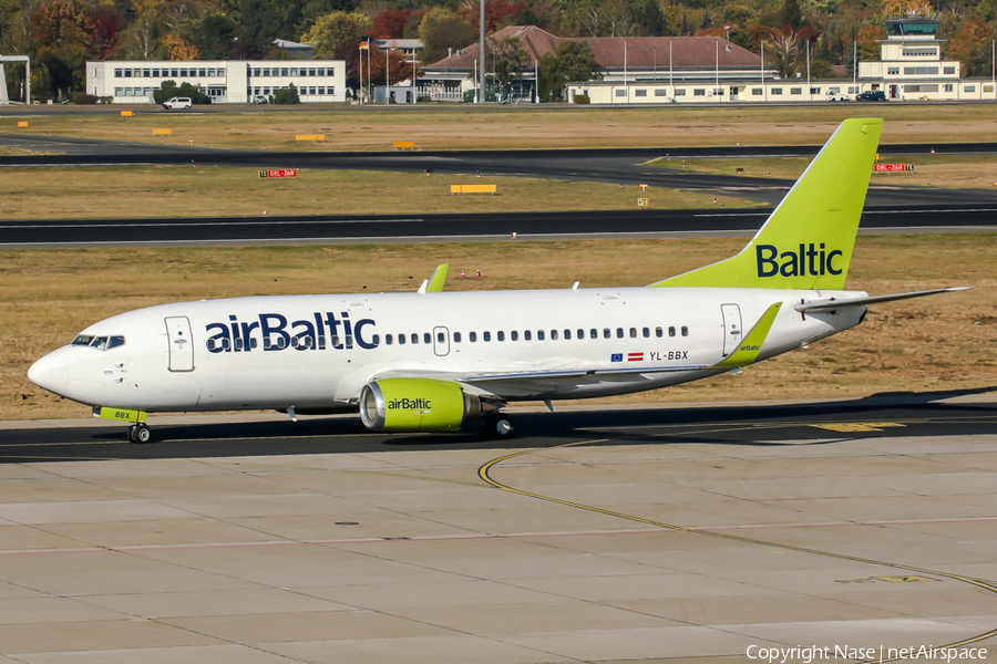 airBaltic Boeing 737-36Q (YL-BBX) | Photo 274046