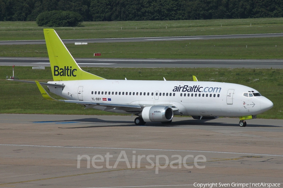 airBaltic Boeing 737-36Q (YL-BBY) | Photo 48122