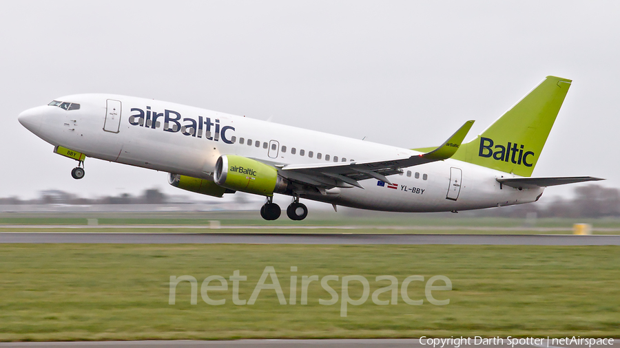 airBaltic Boeing 737-36Q (YL-BBY) | Photo 357200