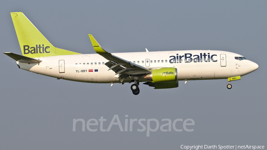 airBaltic Boeing 737-36Q (YL-BBY) | Photo 362625