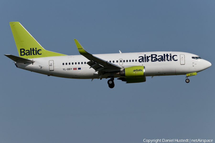 airBaltic Boeing 737-36Q (YL-BBY) | Photo 426181