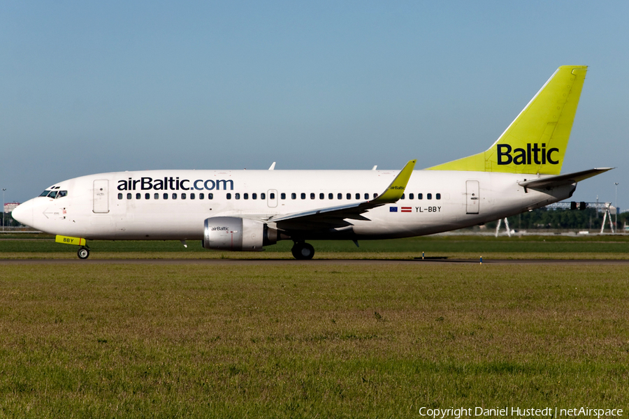 airBaltic Boeing 737-36Q (YL-BBY) | Photo 479507