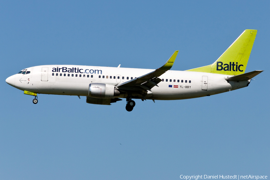 airBaltic Boeing 737-36Q (YL-BBY) | Photo 479995