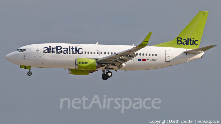 airBaltic Boeing 737-36Q (YL-BBY) | Photo 362626