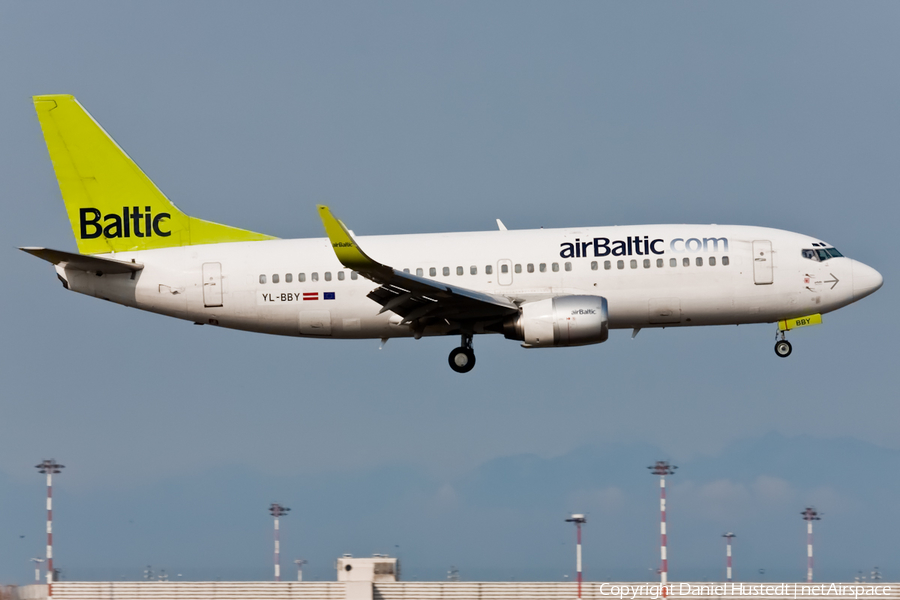airBaltic Boeing 737-36Q (YL-BBY) | Photo 472321