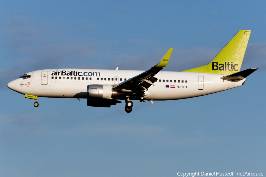 airBaltic Boeing 737-36Q (YL-BBY) | Photo 493650