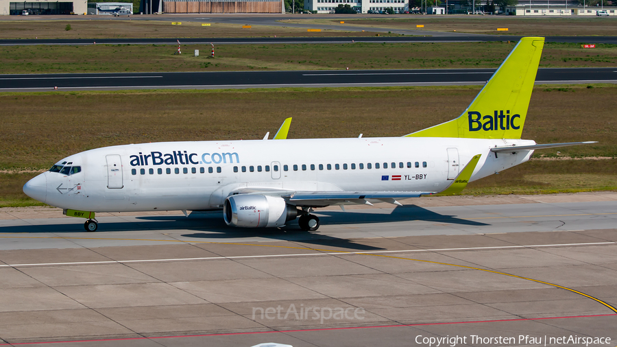 airBaltic Boeing 737-36Q (YL-BBY) | Photo 437713