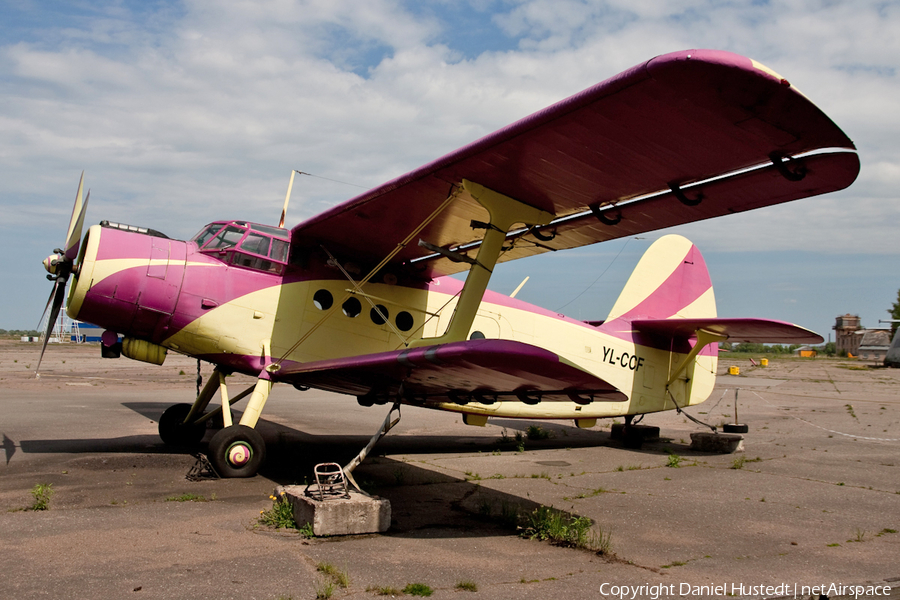 (Private) PZL-Mielec An-2T (YL-CCF) | Photo 493903