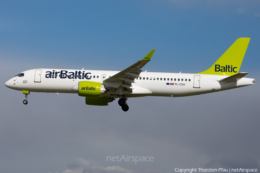 airBaltic Airbus A220-300 (YL-CSA) | Photo 149023